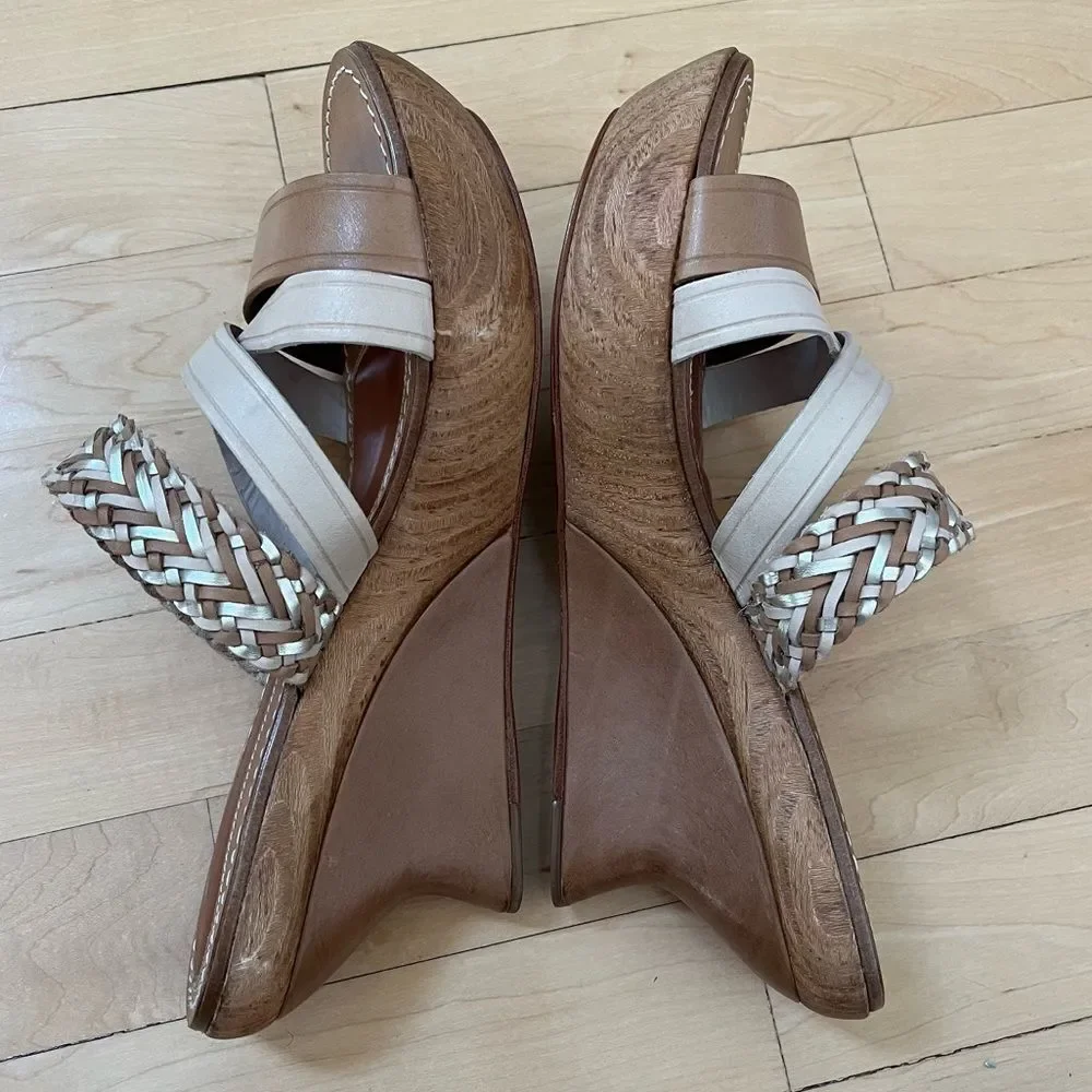 Leifsdottir Onni Wedge Leather Sandal 39.5